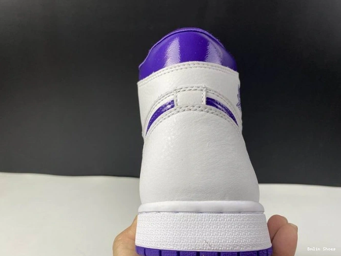 Bmlin Shoes CD0461-151 HIGH AIR JORDAN PURPLE RETRO 1 COURT 0812